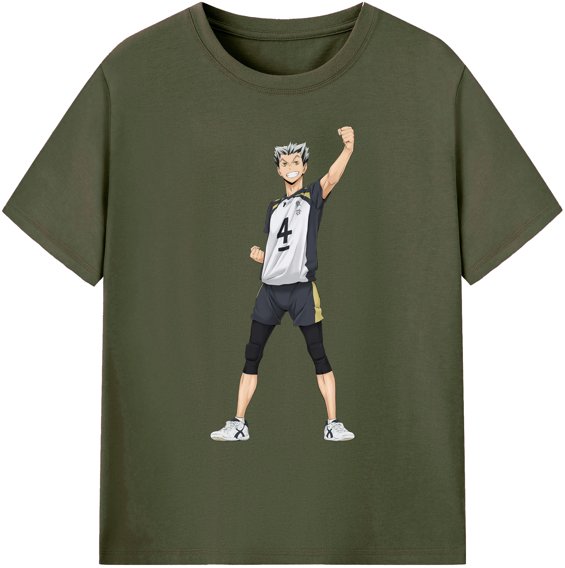 （画像用） ハイキュー!! Haikyu!! 綿100％ メンズ半袖Tシャツ｜肌触りやわらか＆通気性